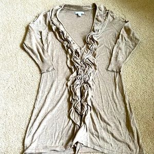 New York and Company ruffle sweater